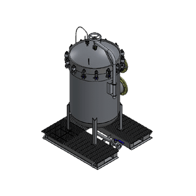 Skid packaged single bag housing & rental.