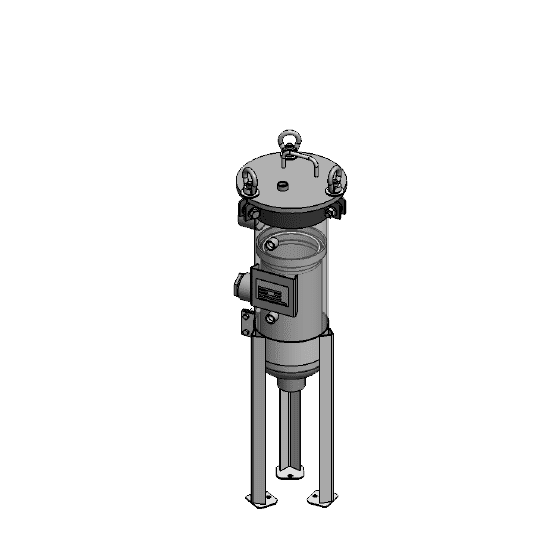 aluminum filter housing