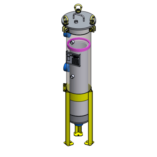 Single bag housing