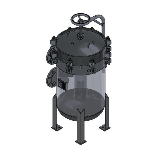 bag filter housing