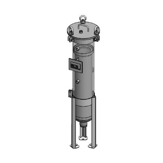 Single bag housing ESL112-2P-D-150